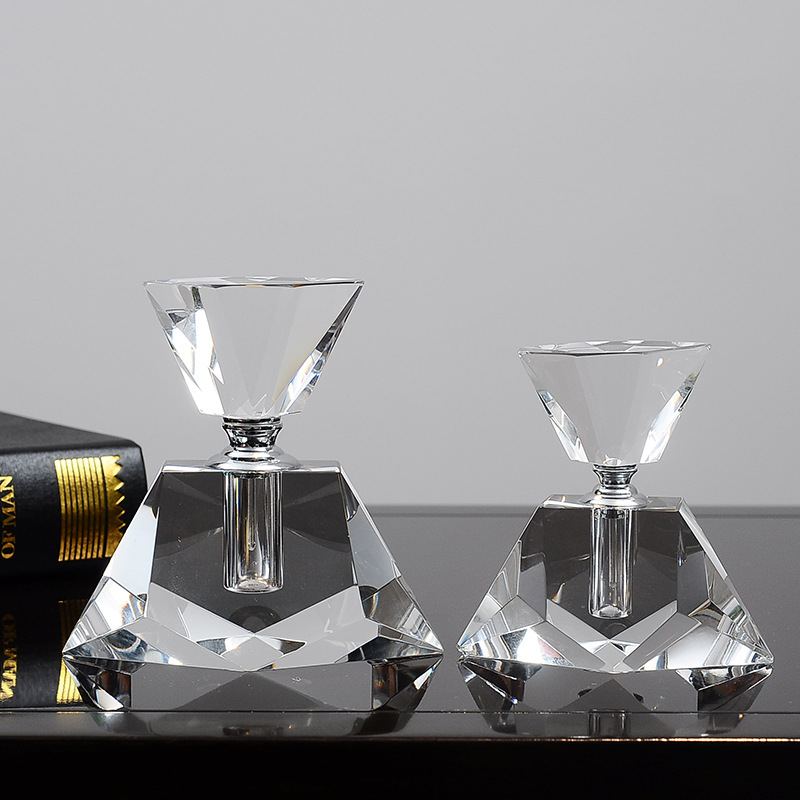 Vintage Collectible Perfume Bottles - ヴィンテージヨーロピアンクリスタル香水瓶プレミアムデコレーションコレクション（リビングルーム、ワインキャビネット、ショールーム、化粧台用）