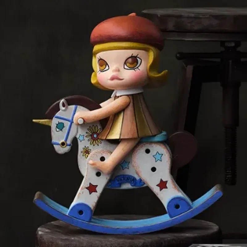 Vintage Collectible Dolls - POP MART MOLLY アニバーサリースタチュー クラシカルレトロシリーズ トレンド