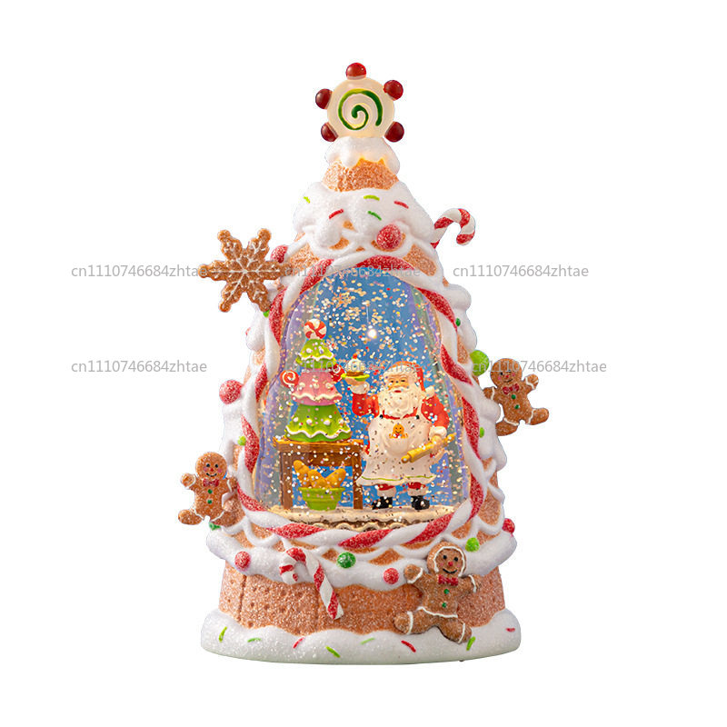 Vintage Collectible Santa - ヴィンテージスタイルのクリスマスランタン飾り、LEDランプ付きアニメーションサンタクロース列車セット、コレクターズアイテムのホリデーオーナメント