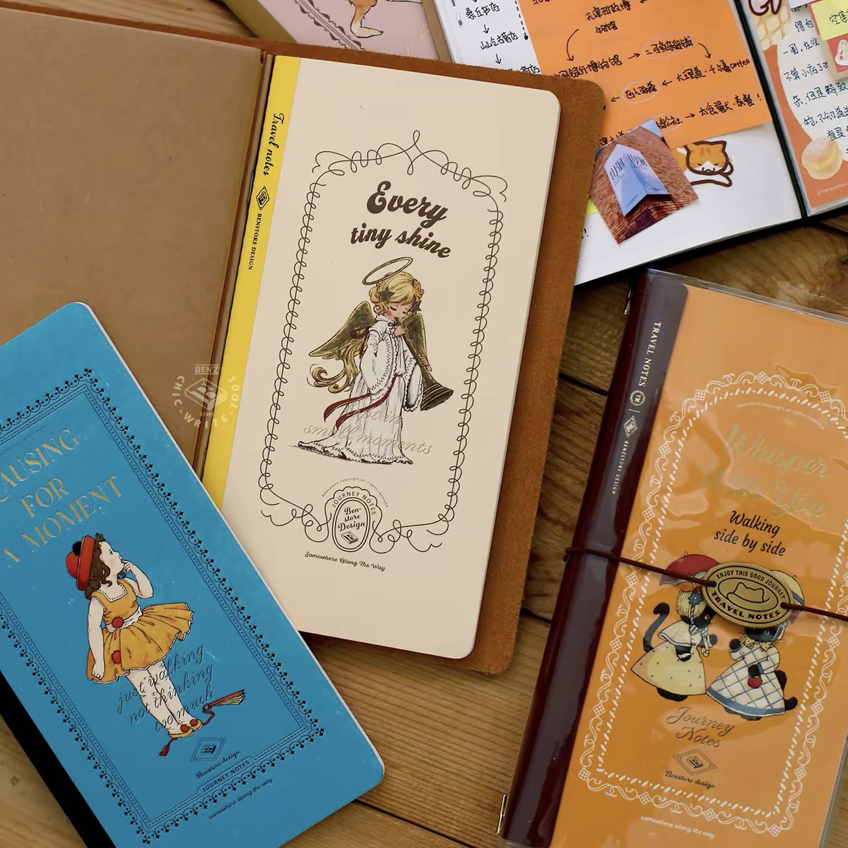 ヴィンテージプリントTNリフィルノートブック 無地薄型インナ - Vintage Collectible Magazines のレビューと価格