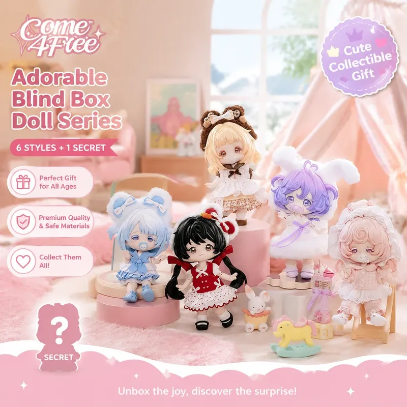 Come4free ブラインドボックスシリーズ BJDドール - Collectible & Vintage Dolls For Christmas のレビューと価格