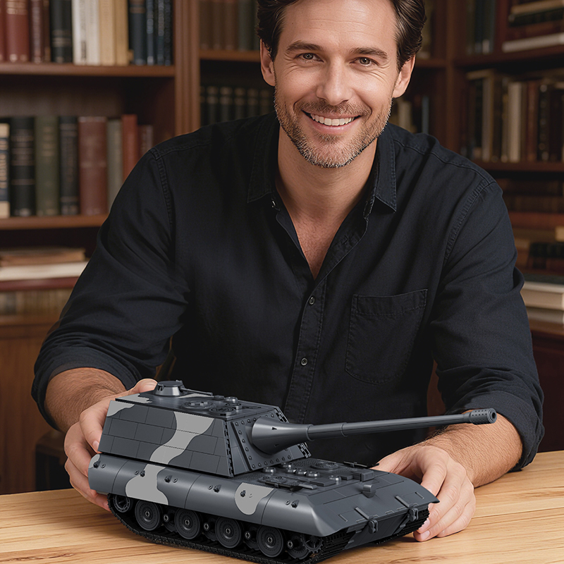 1836ピース MOC 大人向け E-100 戦車駆逐艦モデ - Vintage And Collectible Toys のレビューと価格