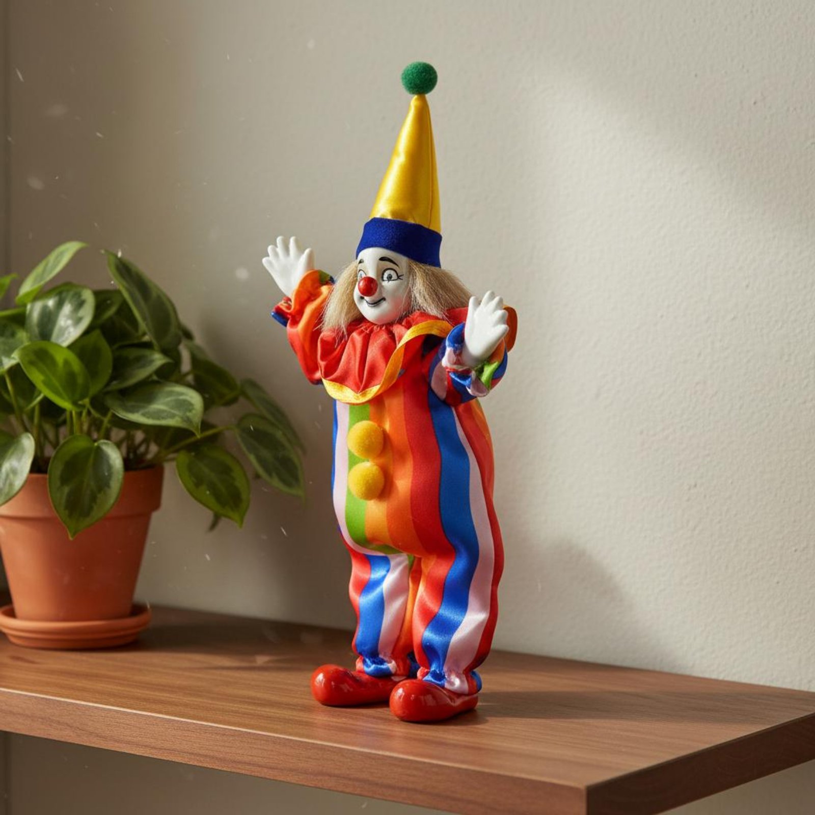 ヴィンテージ磁器製ピエロ人形　個性的なギフト　コレクターズア - Vintage Collectible Dolls のレビューと価格