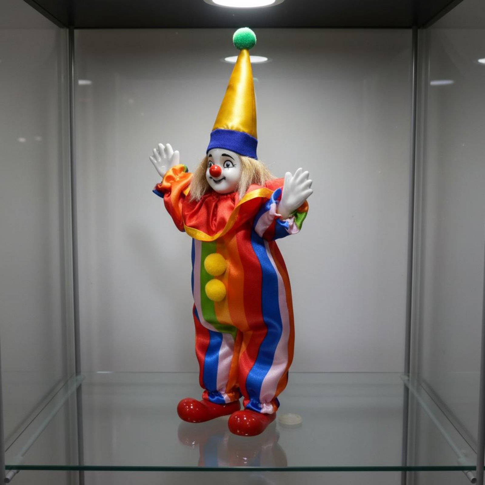 ヴィンテージ磁器製ピエロ人形　個性的なギフト　コレクターズア - Vintage Collectible Dolls のレビューと価格